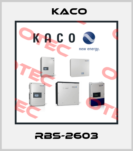 RBS-2603 Kaco