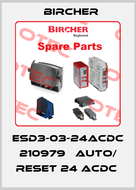 ESD3-03-24ACDC     210979   auto/ Reset 24 ACDC  Bircher