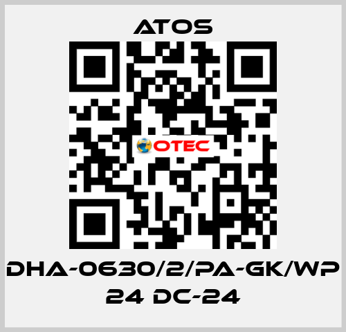 DHA-0630/2/PA-GK/WP 24 DC-24 Atos