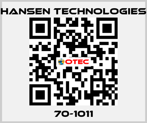 70-1011 HANSEN TECHNOLOGIES