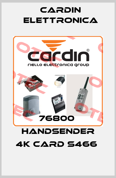 76800  Handsender 4K Card S466  Cardin Elettronica