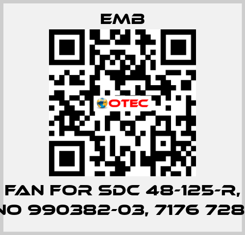 fan for SDC 48-125-R, no 990382-03, 7176 7281 Emb