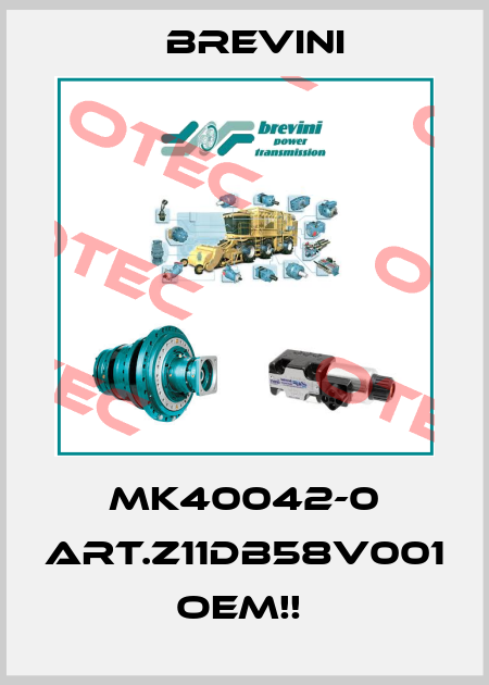 MK40042-0 Art.Z11DB58V001  OEM!!  Brevini