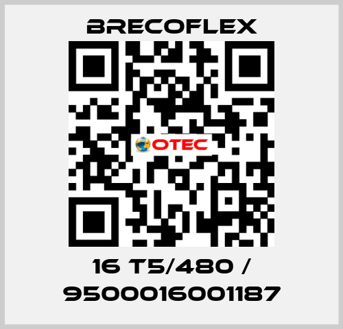 16 T5/480 / 9500016001187 Brecoflex