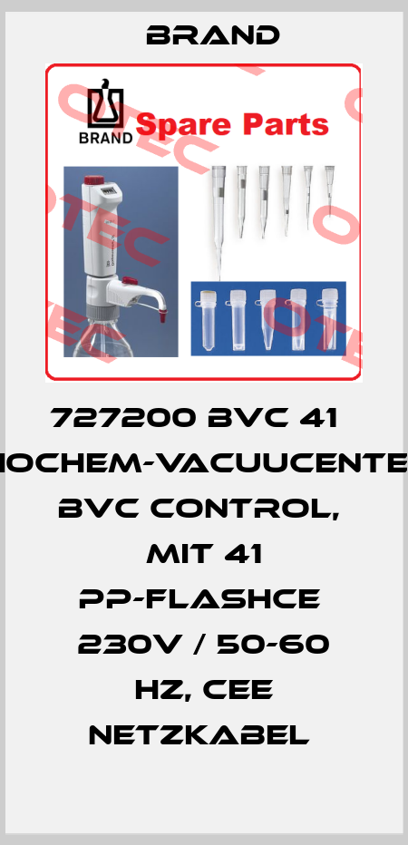 727200 BVC 41   BioChem-VacuuCenter BVC control,  mit 41 PP-Flashce  230v / 50-60 HZ, CEE Netzkabel  Brand