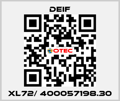 XL72/ 400057198.30 Deif