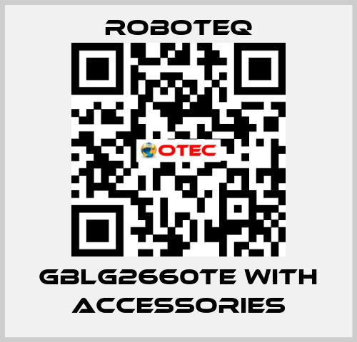 GBLG2660TE with accessories Roboteq