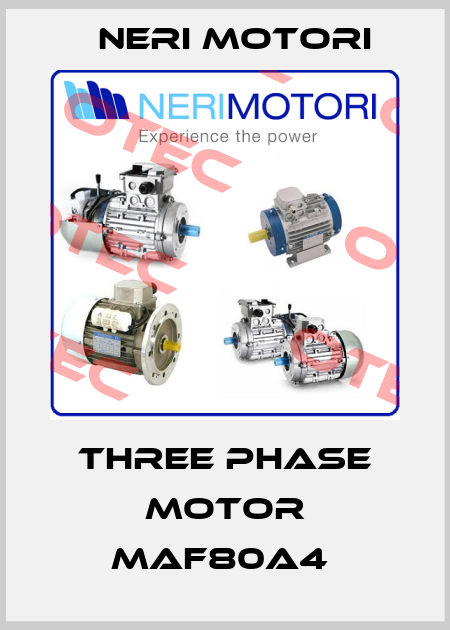 Three Phase Motor MAF80A4  Neri Motori
