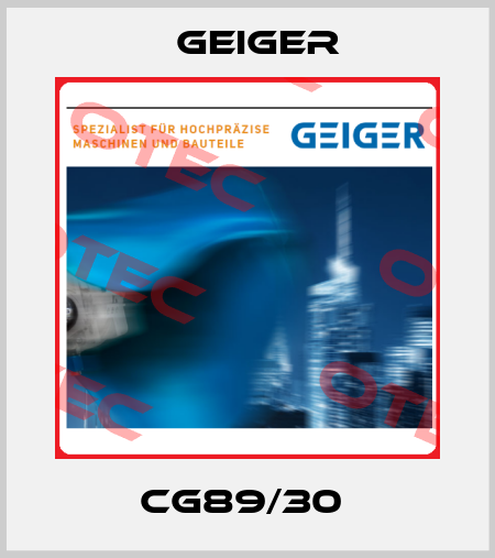 CG89/30  Geiger