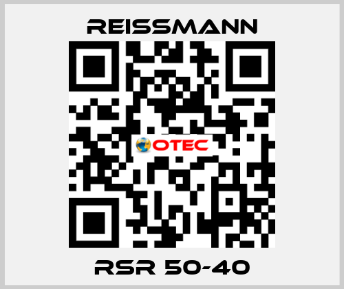 RSR 50-40 Reissmann