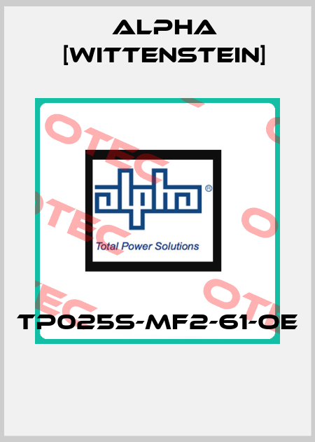 TP025S-MF2-61-OE  Alpha [Wittenstein]