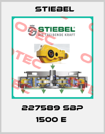 227589 SBP 1500 E  Stiebel