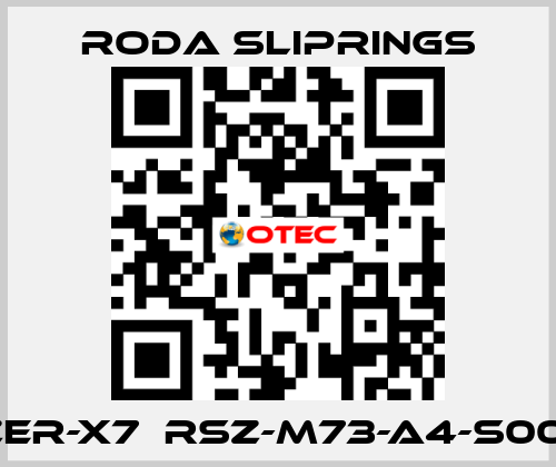 ZER-X7  RSZ-M73-A4-S001 Roda Sliprings