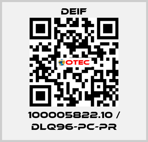 100005822.10 / DLQ96-pc-PR Deif