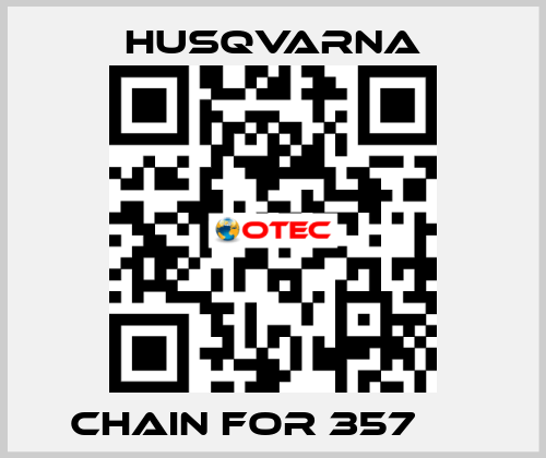 Chain for 357 ХР Husqvarna