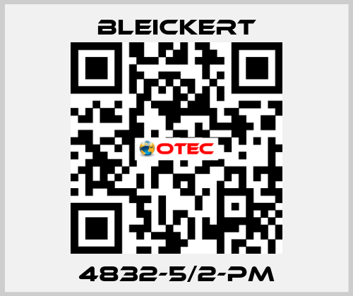 4832-5/2-PM Bleickert