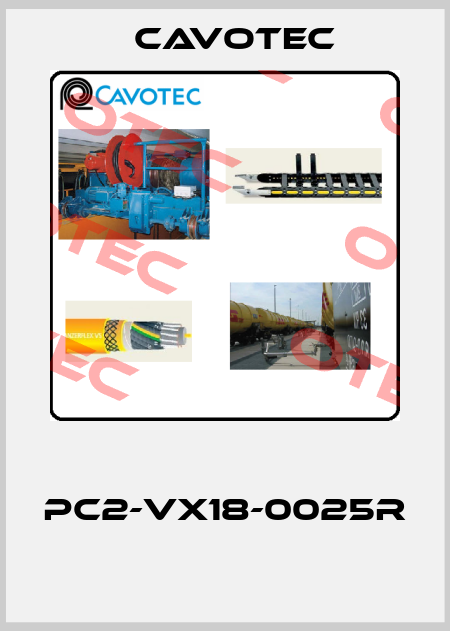  PC2-VX18-0025R  Cavotec