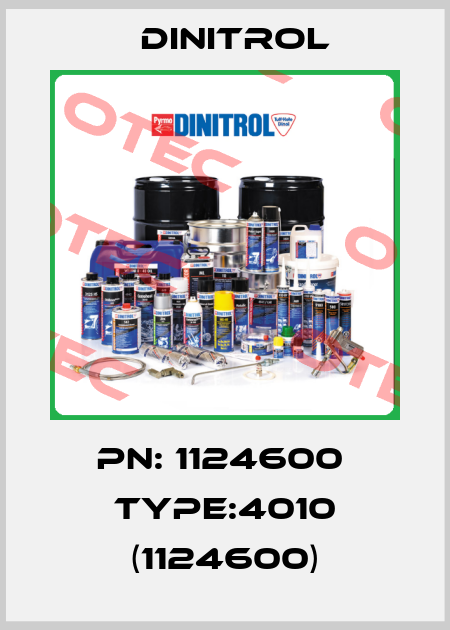 PN: 1124600  Type:4010 (1124600) Dinitrol