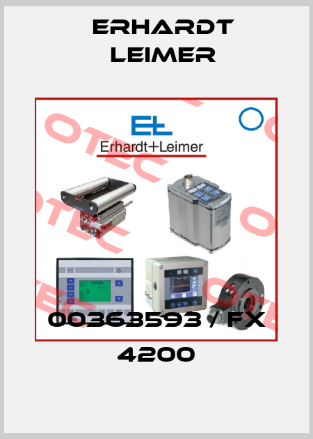 00363593 / FX 4200 Erhardt Leimer