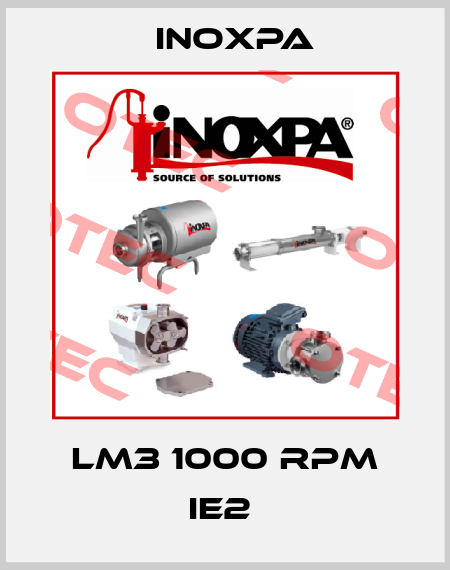 LM3 1000 RPM IE2  Inoxpa