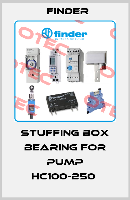 Stuffing box bearing for Pump HC100-250  Finder
