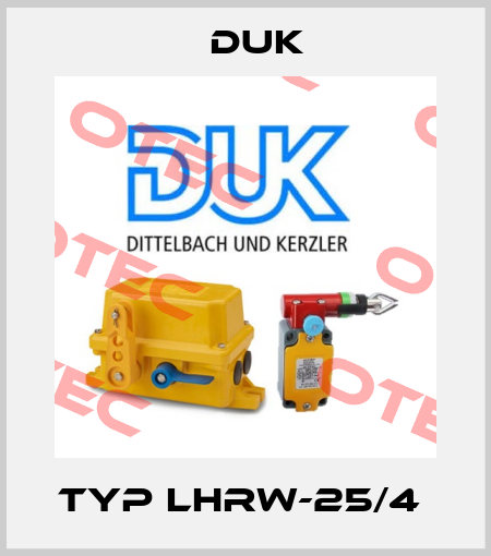 Typ LHRW-25/4  DUK