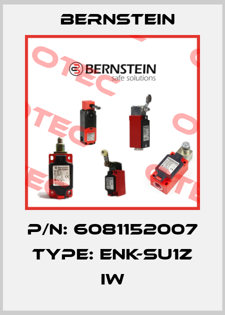P/N: 6081152007 Type: ENK-SU1Z IW Bernstein