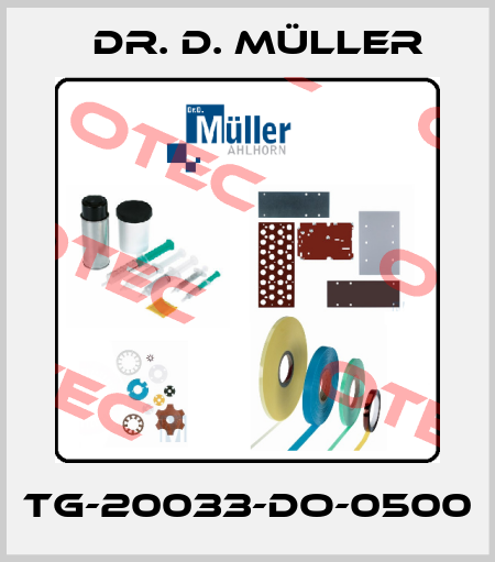 TG-20033-DO-0500 Dr. D. Müller