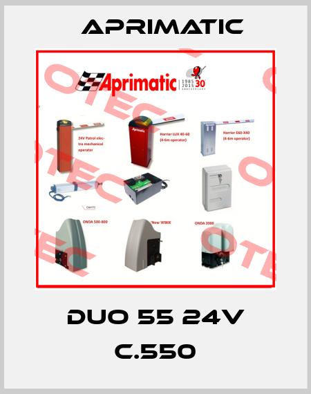 DUO 55 24V C.550 Aprimatic