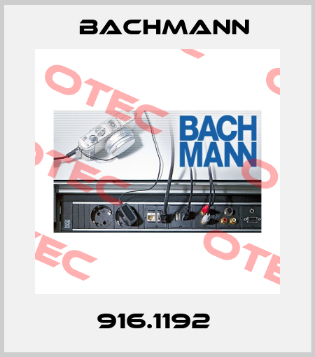 916.1192  Bachmann