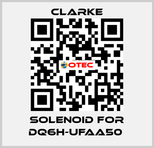 Solenoid for DQ6H-UFAA50  Clarke