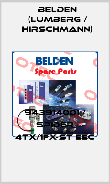 943914001 / SPIDER 4TX/1FX-ST EEC Belden (Lumberg / Hirschmann)