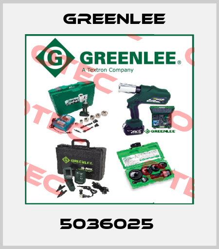 5036025  Greenlee