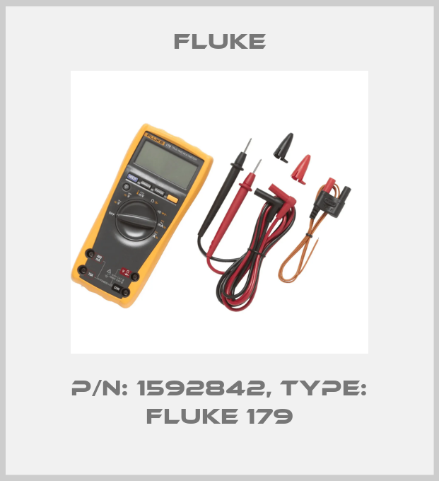 P/N: 1592842, Type: FLUKE 179-big