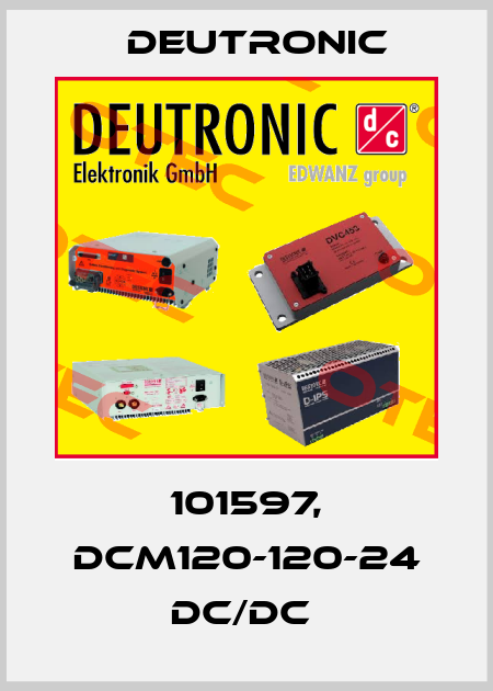 101597, DCM120-120-24 DC/DC  Deutronic
