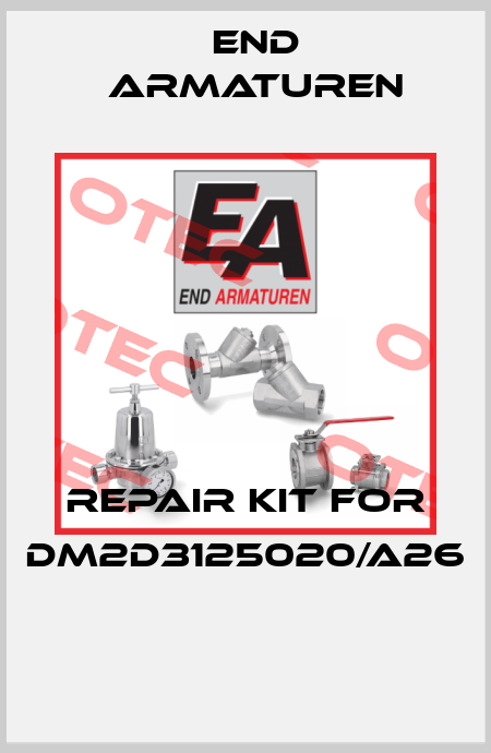 repair kit for DM2D3125020/A26  End Armaturen