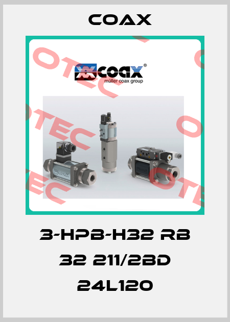 3-HPB-H32 RB 32 211/2BD 24L120 Coax