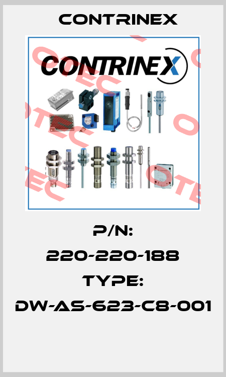 P/N: 220-220-188 Type: DW-AS-623-C8-001  Contrinex