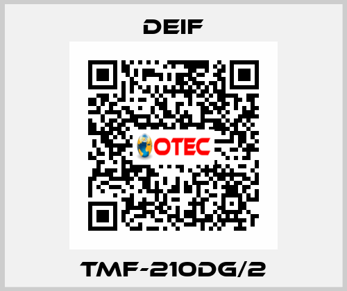 TMF-210DG/2 Deif