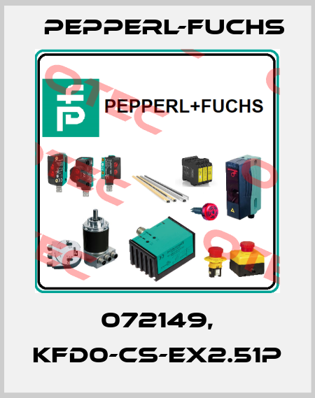 072149, KFD0-CS-EX2.51P Pepperl-Fuchs