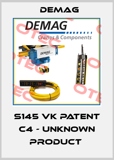 S145 VK PATENT C4 - unknown product  Demag