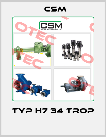 Typ H7 34 Trop  Csm