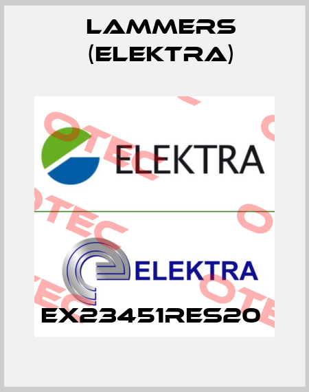 EX23451RES20  Lammers (Elektra)