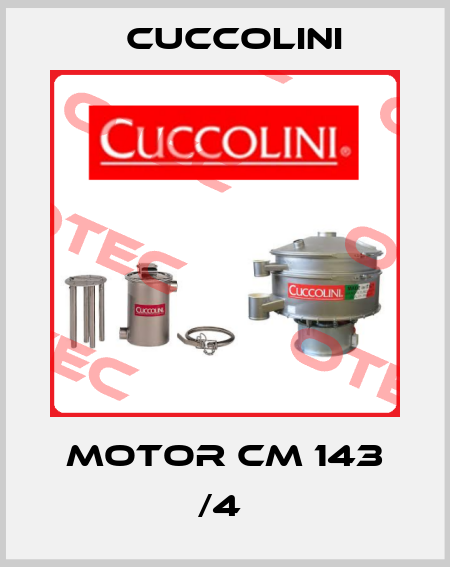 Motor CM 143 /4  Cuccolini