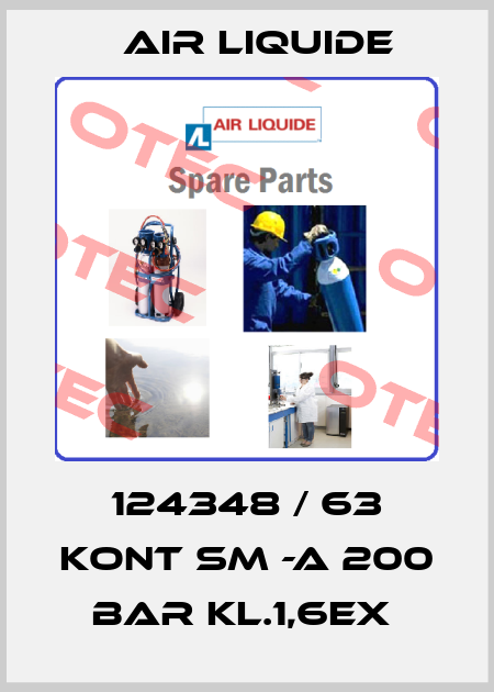 124348 / 63 KONT SM -A 200 BAR KL.1,6EX  Air Liquide