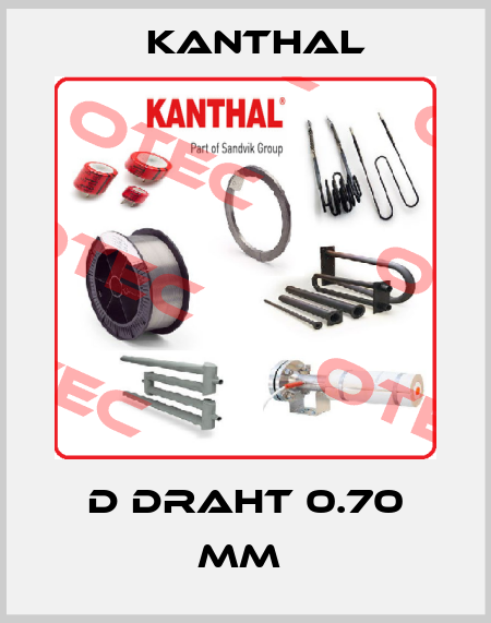 D Draht 0.70 mm  Kanthal