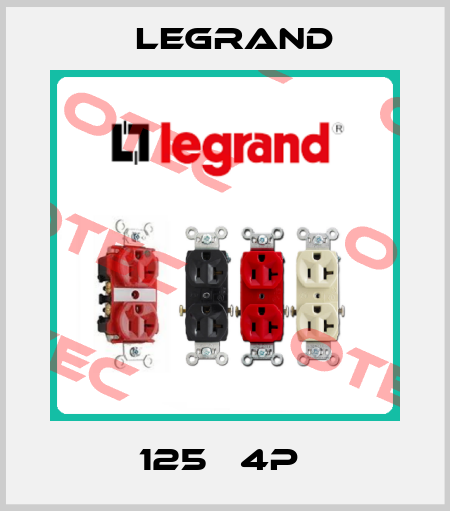 125А 4P  Legrand