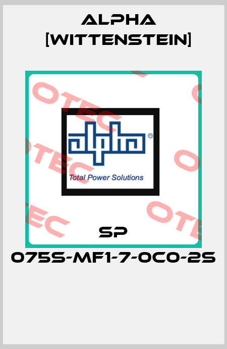 SP 075S-MF1-7-0C0-2S   Alpha [Wittenstein]
