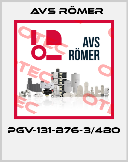 PGV-131-B76-3/4BO  Avs Römer