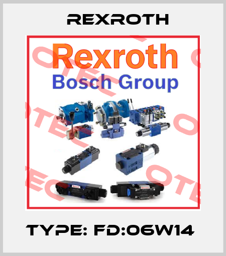 Type: FD:06W14  Rexroth